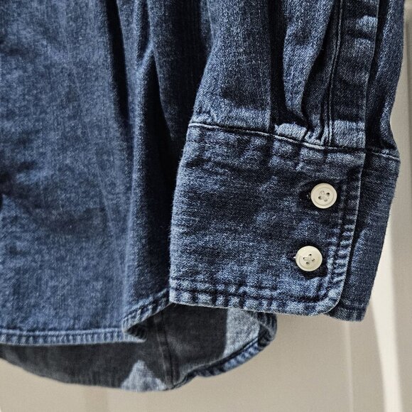 J. Crew Denim Button Down shirt - Picture 4 of 4